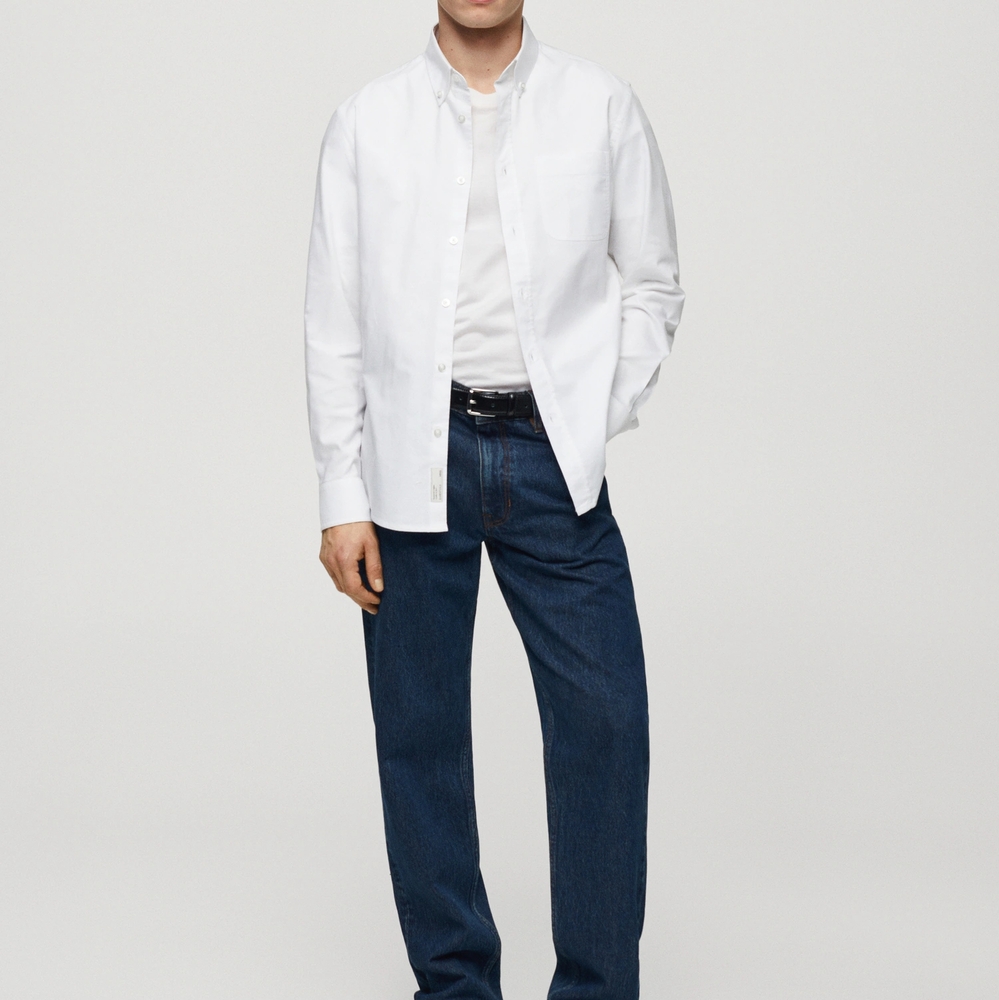 Mango Men's Oxford Shirt